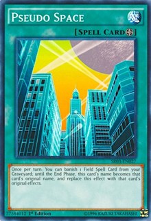 Pseudo Space [SR03-EN027] Common | Exor Games Truro