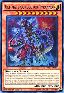 Ultimate Conductor Tyranno [SR04-EN001] Ultra Rare | Exor Games Truro