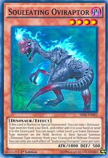 Souleating Oviraptor [SR04-EN002] Super Rare | Exor Games Truro