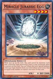 Miracle Jurassic Egg [SR04-EN011] Common | Exor Games Truro