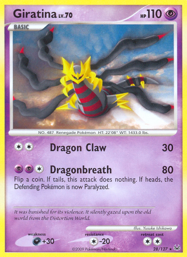 Giratina (28/127) [Platinum: Base Set] | Exor Games Truro