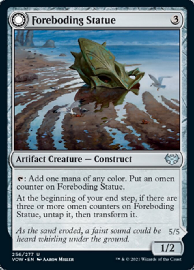 Foreboding Statue // Forsaken Thresher [Innistrad: Crimson Vow] | Exor Games Truro