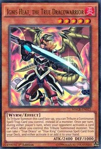 Ignis Heat, the True Dracowarrior [MACR-EN021] Ultra Rare | Exor Games Truro