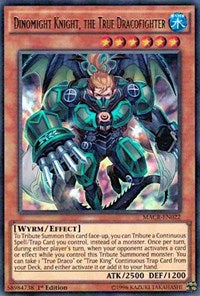 Dinomight Knight, the True Dracofighter [MACR-EN022] Ultra Rare | Exor Games Truro