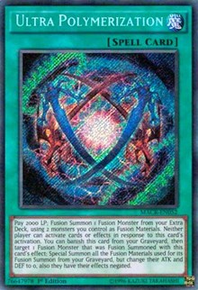 Ultra Polymerization [MACR-EN052] Secret Rare | Exor Games Truro