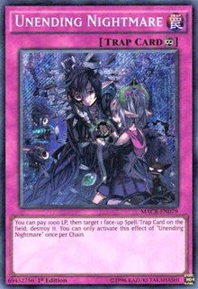 Unending Nightmare [MACR-EN079] Secret Rare | Exor Games Truro