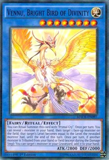 Vennu, Bright Bird of Divinity [MACR-EN097] Common | Exor Games Truro