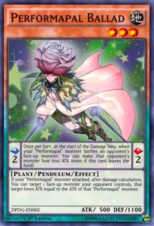 Performapal Ballad [DPDG-EN002] Super Rare | Exor Games Truro