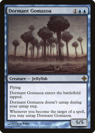 Dormant Gomazoa [Rise of the Eldrazi] | Exor Games Truro