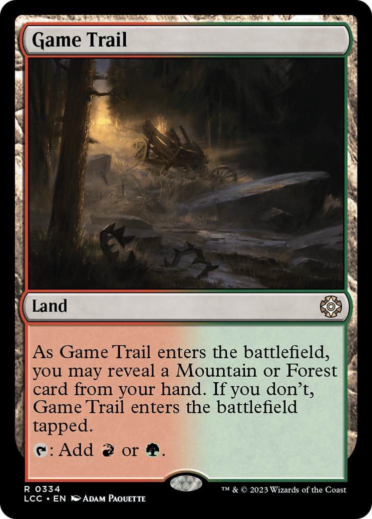 Game Trail [The Lost Caverns of Ixalan Commander] | Exor Games Truro