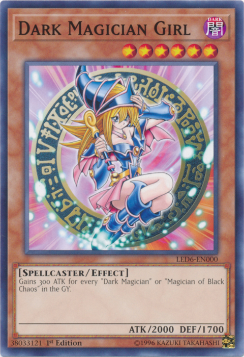 Dark Magician Girl [LED6-EN000] Common | Exor Games Truro