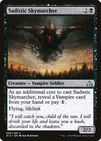 Sadistic Skymarcher [Rivals of Ixalan] | Exor Games Truro