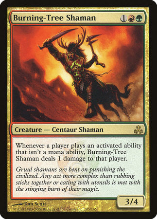 Burning-Tree Shaman [Guildpact] | Exor Games Truro