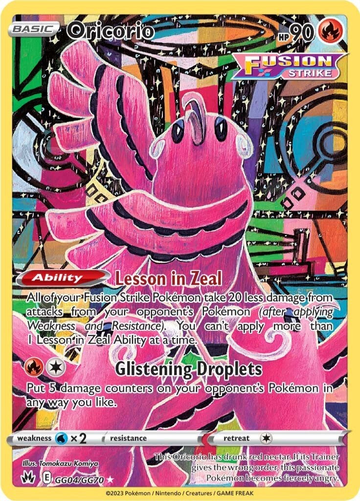 Oricorio (GG04/GG70) [Sword & Shield: Crown Zenith] | Exor Games Truro