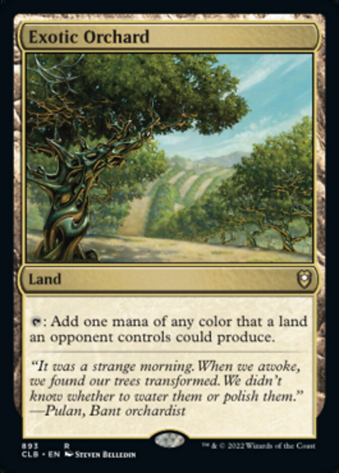 Exotic Orchard [Commander Legends: Battle for Baldur's Gate] | Exor Games Truro