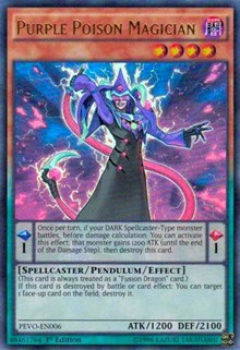 Purple Poison Magician [PEVO-EN006] Ultra Rare | Exor Games Truro