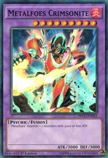 Metalfoes Crimsonite [PEVO-EN053] Super Rare | Exor Games Truro