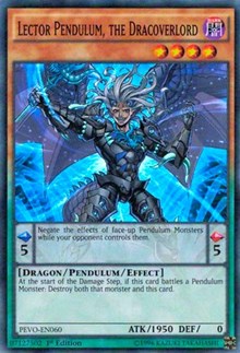 Lector Pendulum, the Dracoverlord [PEVO-EN060] Super Rare | Exor Games Truro