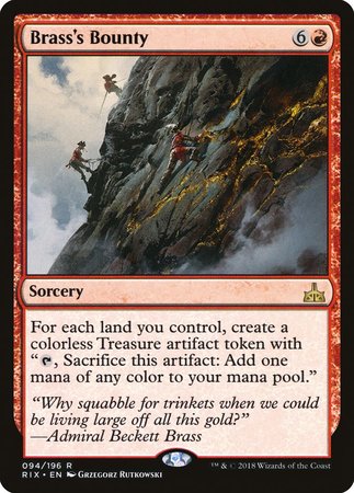Brass's Bounty [Rivals of Ixalan] | Exor Games Truro