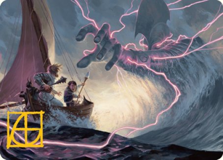 Hall of Storm Giants Art Card (Gold-Stamped Signature) [Dungeons & Dragons: Adventures in the Forgotten Realms Art Series] | Exor Games Truro