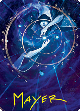 Time Warp Art Card (Gold-Stamped Signature) [Strixhaven: School of Mages Art Series] | Exor Games Truro