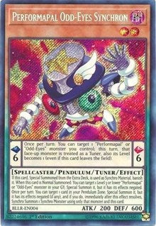 Performapal Odd-Eyes Synchron [BLLR-EN004] Secret Rare | Exor Games Truro