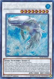 White Aura Whale [BLLR-EN020] Secret Rare | Exor Games Truro