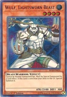 Wulf, Lightsworn Beast [BLLR-EN039] Ultra Rare | Exor Games Truro