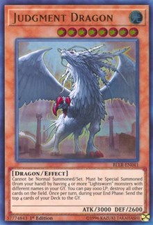 Judgment Dragon [BLLR-EN041] Ultra Rare | Exor Games Truro