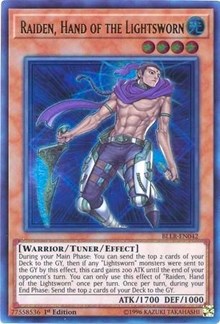 Raiden, Hand of the Lightsworn [BLLR-EN042] Ultra Rare | Exor Games Truro