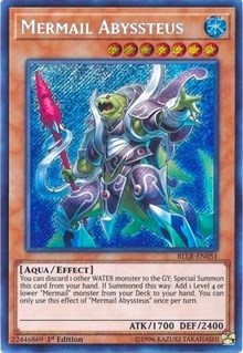 Mermail Abyssteus [BLLR-EN051] Secret Rare | Exor Games Truro