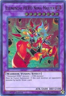 Elemental HERO Nova Master [BLLR-EN056] Ultra Rare | Exor Games Truro