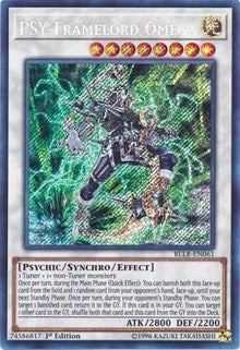 PSY-Framelord Omega [BLLR-EN061] Secret Rare | Exor Games Truro