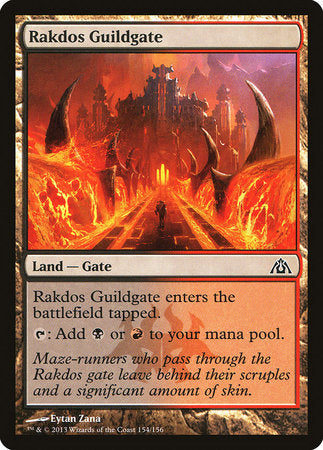 Rakdos Guildgate [Dragon's Maze] | Exor Games Truro
