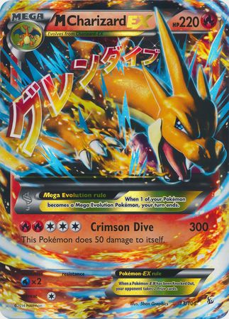 M Charizard EX (13/106) (Jumbo Card) [XY: Flashfire] | Exor Games Truro