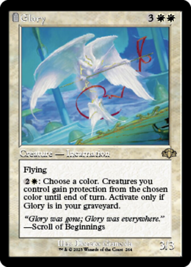 Glory (Retro) [Dominaria Remastered] | Exor Games Truro