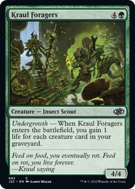 Kraul Foragers [Jumpstart 2022] | Exor Games Truro