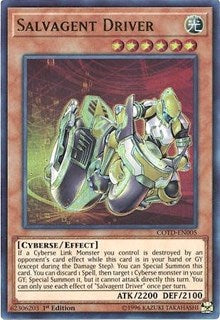 Salvagent Driver [COTD-EN005] Ultra Rare | Exor Games Truro