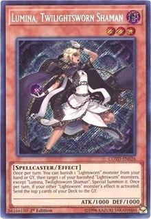 Lumina, Twilightsworn Shaman [COTD-EN026] Secret Rare | Exor Games Truro