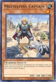 Motivating Captain [COTD-EN031] Rare | Exor Games Truro