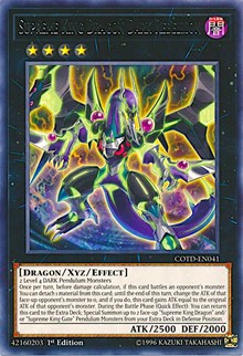 Supreme King Dragon Dark Rebellion [COTD-EN041] Rare | Exor Games Truro