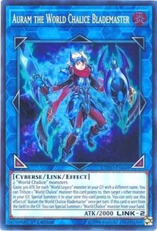 Auram the World Chalice Blademaster [COTD-EN049] Super Rare | Exor Games Truro