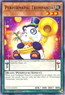 Performapal Trumpanda [COTD-EN095] Common | Exor Games Truro