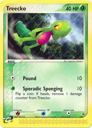 Treecko (016) (Non-Holo) [Nintendo: Black Star Promos] | Exor Games Truro