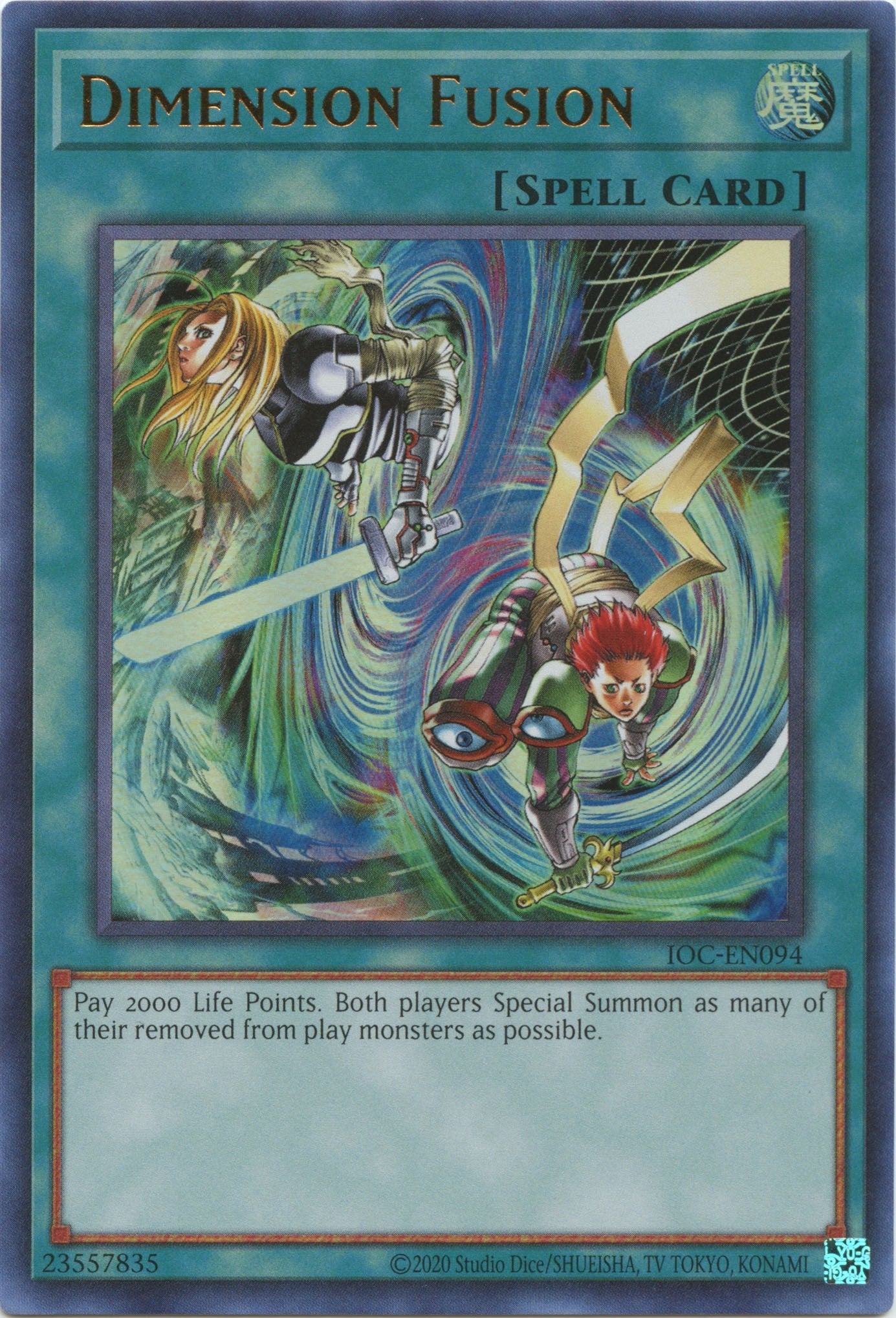 Dimension Fusion (25th Anniversary) [IOC-EN094] Ultra Rare | Exor Games Truro