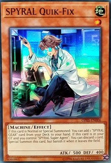 SPYRAL Quik-Fix [OP05-EN006] Super Rare | Exor Games Truro