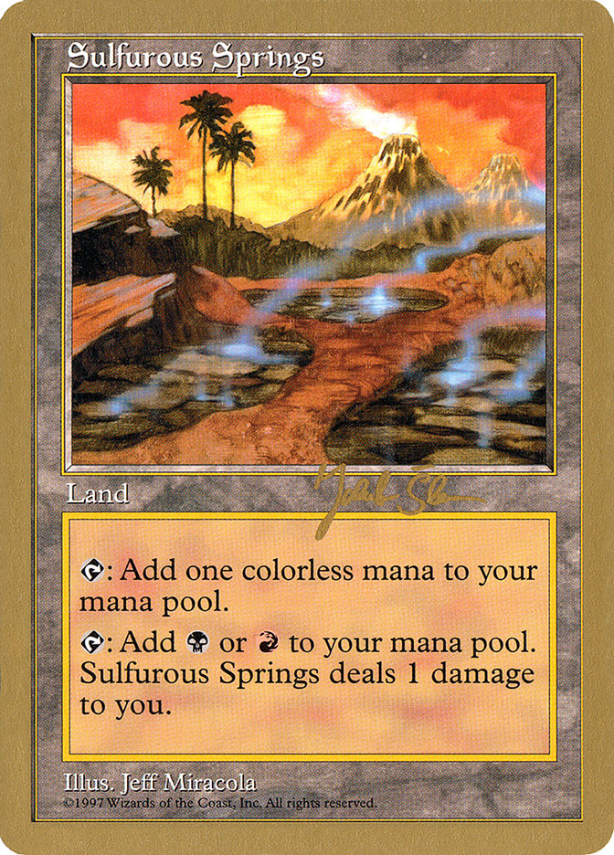 Sulfurous Springs (Jakub Slemr) [World Championship Decks 1997] | Exor Games Truro
