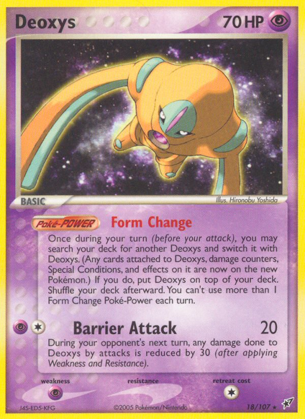 Deoxys (18/107) [EX: Deoxys] | Exor Games Truro