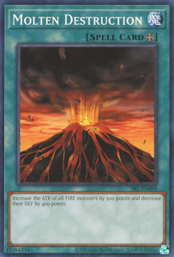 Molten Destruction [SRL-EN098] Short Print | Exor Games Truro
