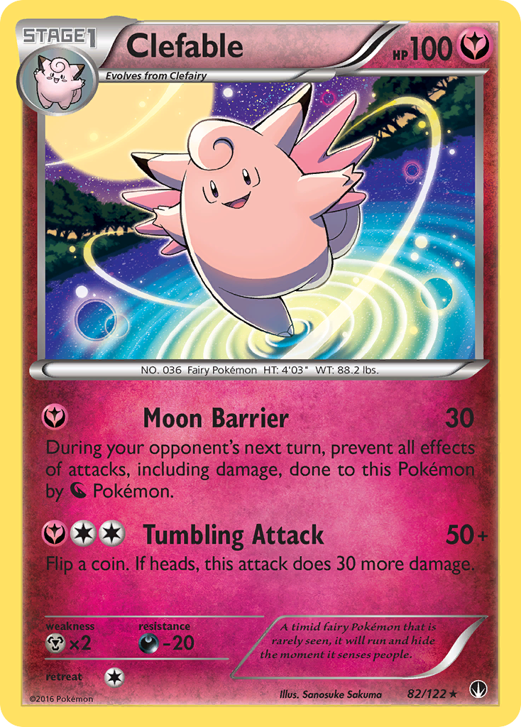Clefable (82/122) [XY: BREAKpoint] | Exor Games Truro